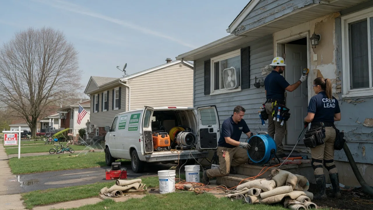 Flood Cleanup in Mottville, NY near me